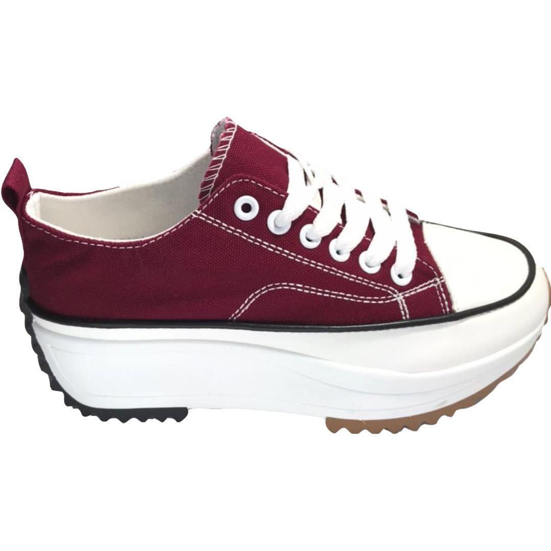Zapatillas Skaters Burdeo 767-6011-1