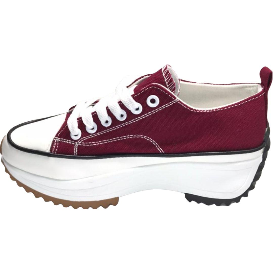 Zapatillas Skaters Burdeo 767-6011-2