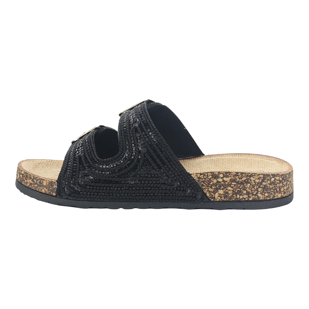 SANDALIAS CHALADA NEGRAS (MUJER) | 13-DACIA-4-2