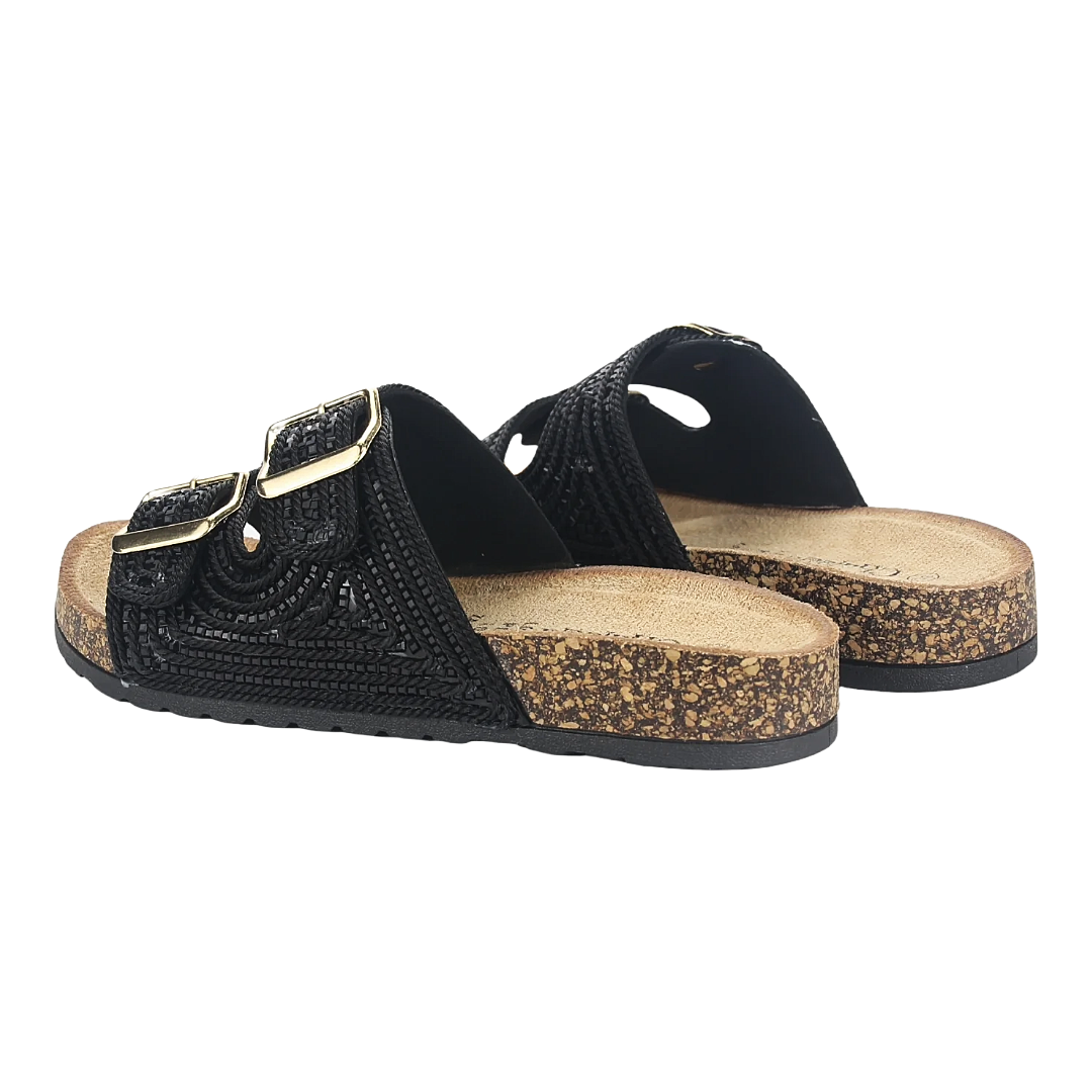 SANDALIAS CHALADA NEGRAS (MUJER) | 13-DACIA-4-3
