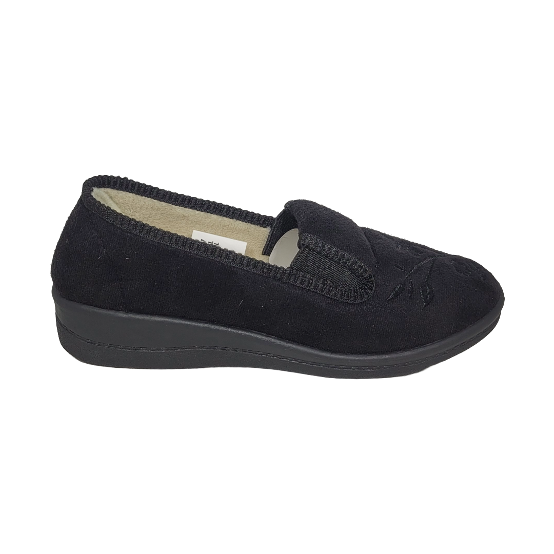 ZAPATOS DE DESCANSO PASSER BLACK MUJER 629-02-1