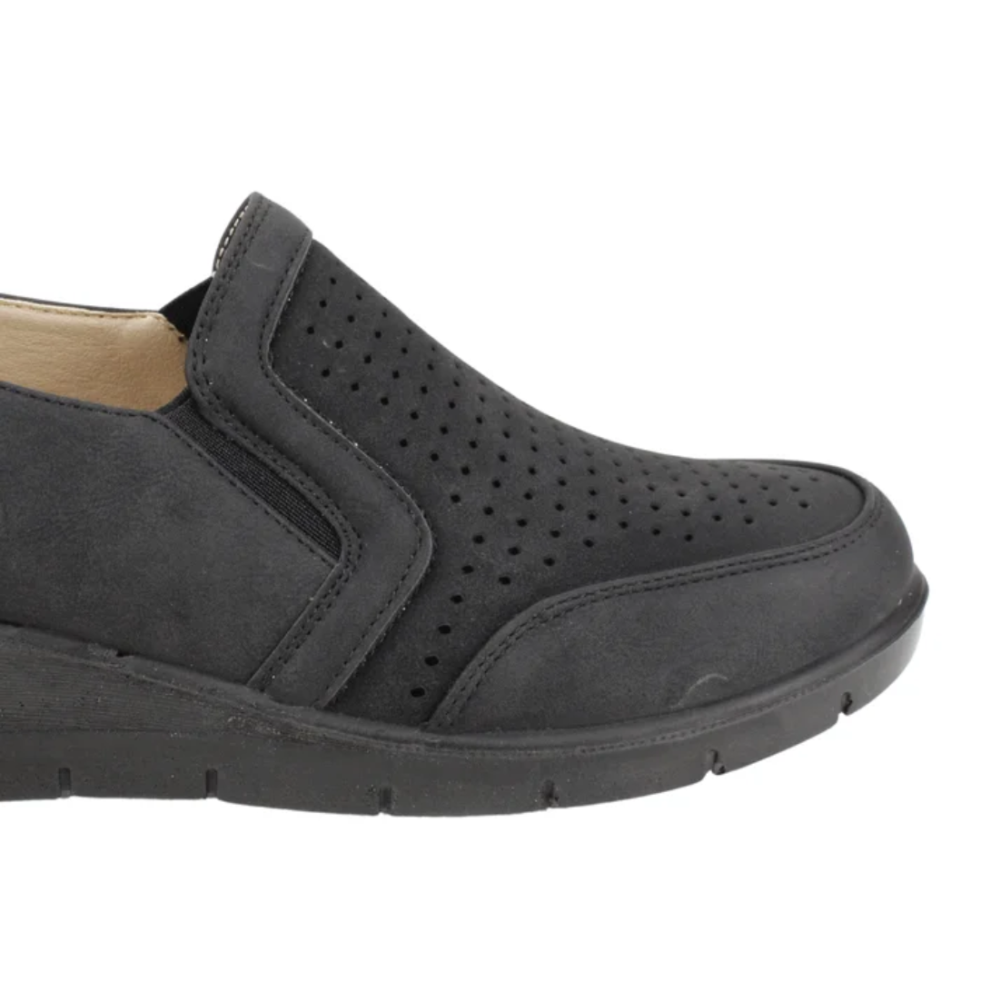 ZAPATOS CASUALES NEW WALK NEGRO MUJER C25F21012-90-3