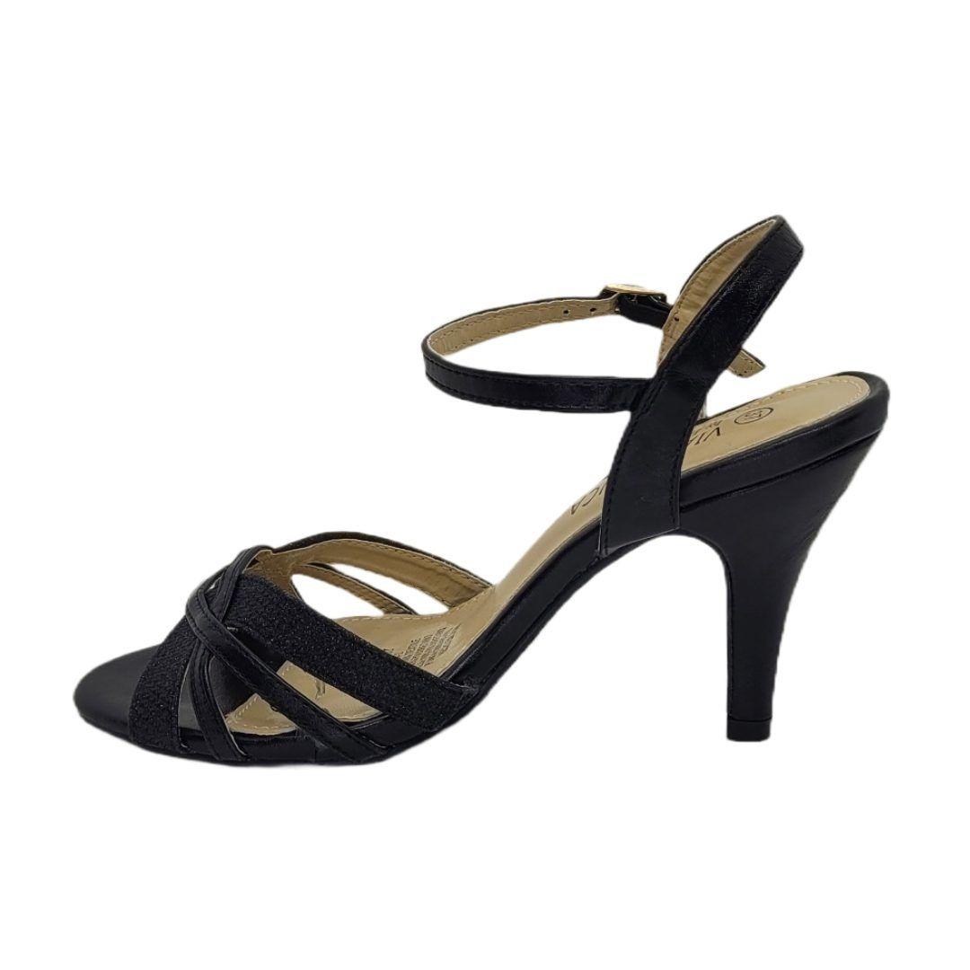 SANDALIAS VIA FRANCA DE FIESTA NEGRO 5G8242-1