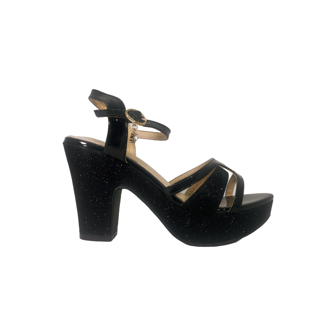 SANDALIAS DE FIESTA AGUXI BLACK 2076-0