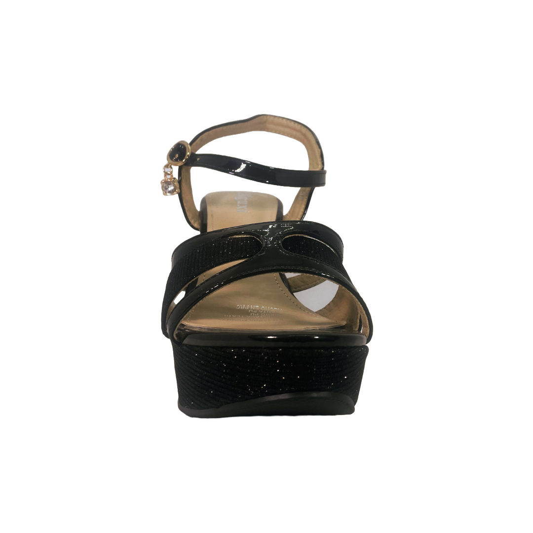 SANDALIAS DE FIESTA AGUXI BLACK 2076-2
