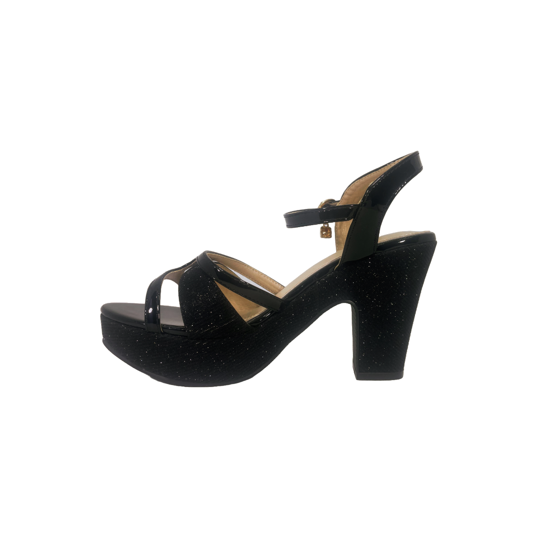 SANDALIAS DE FIESTA AGUXI BLACK 2076-3