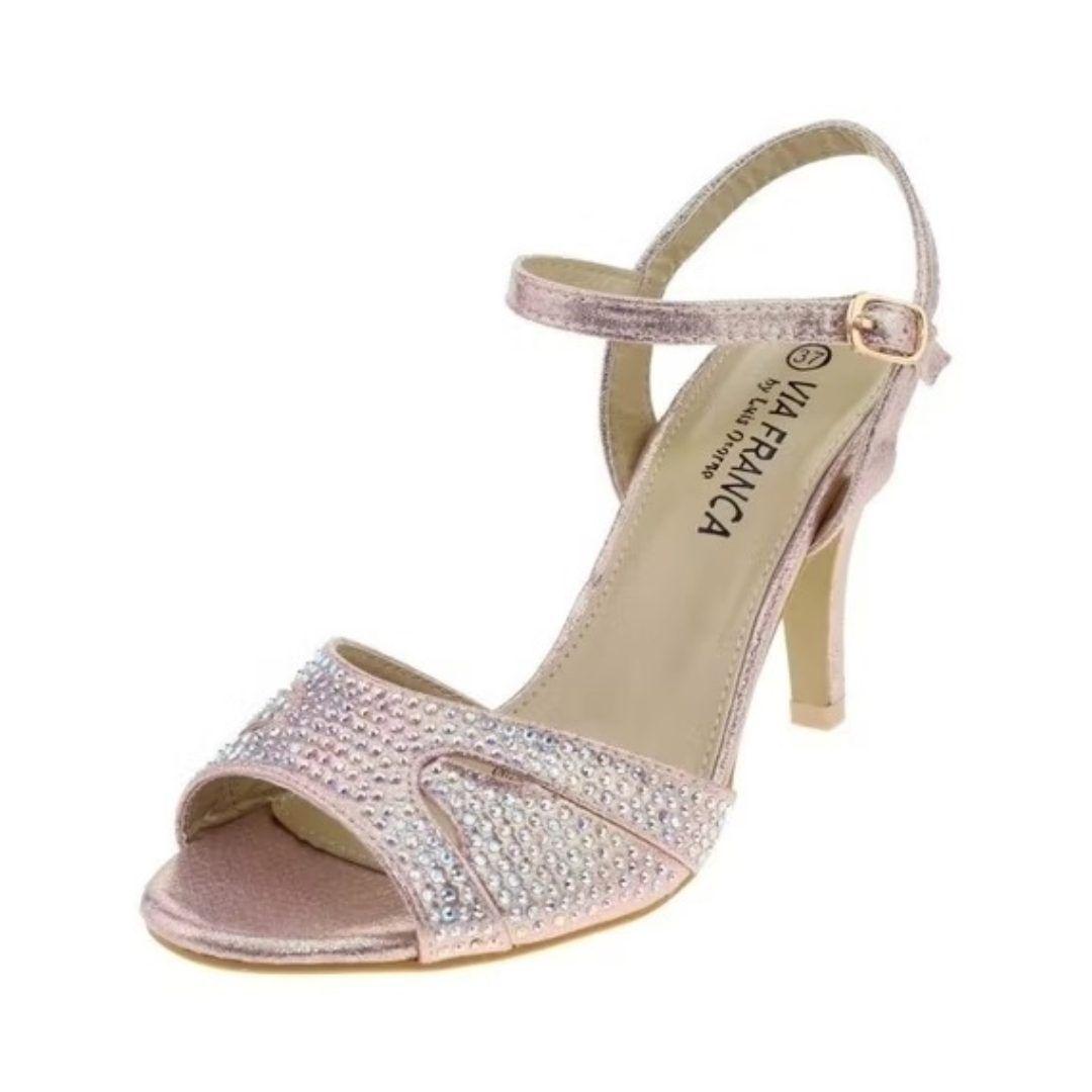 SANDALIAS VIA FRANCA DE FIESTA ROSADO 5G8241-0