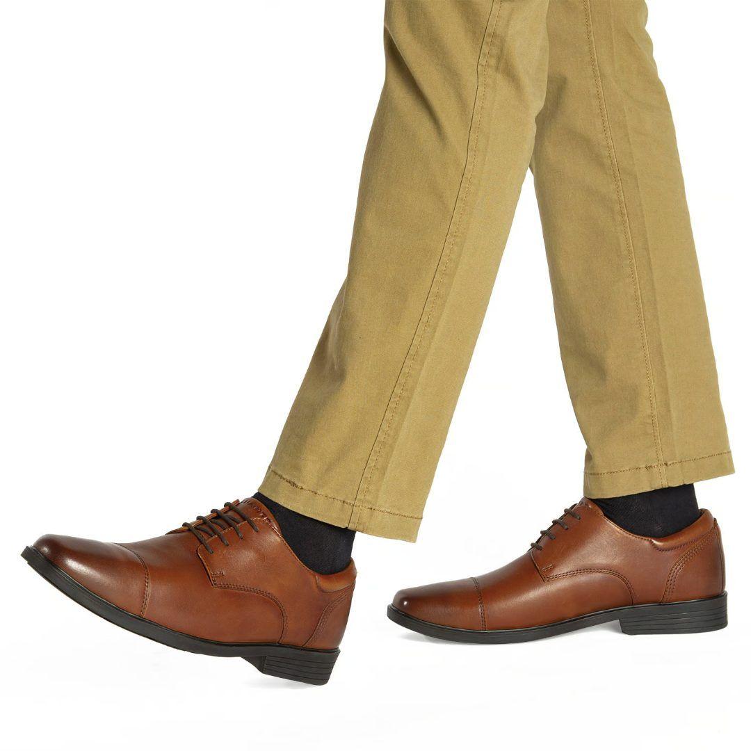 ZAPATO DE VESTIR GUANTE LIGURIA CAFÉ CAMEL |35591-2