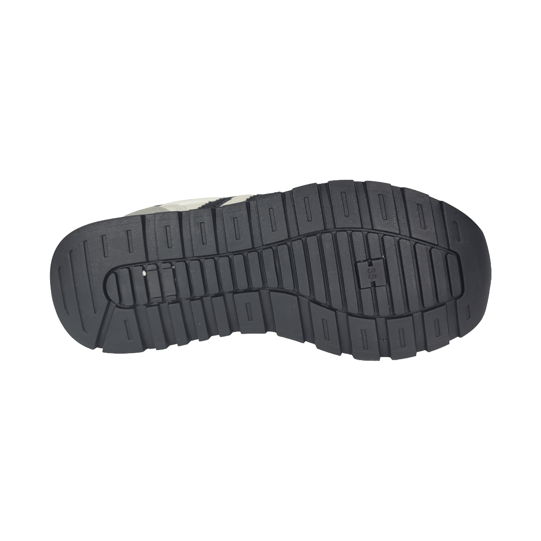 ZAPATILLAS URBANAS SKATER BLANCO/NEGRO MUJER | 769-0231-4