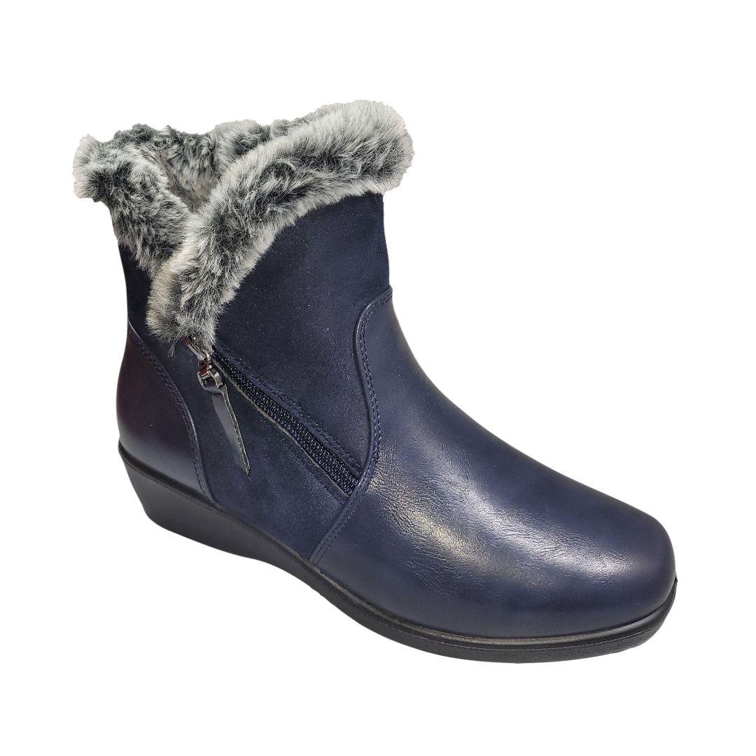 Botin Begoña Azul Marino WAG701W22-0
