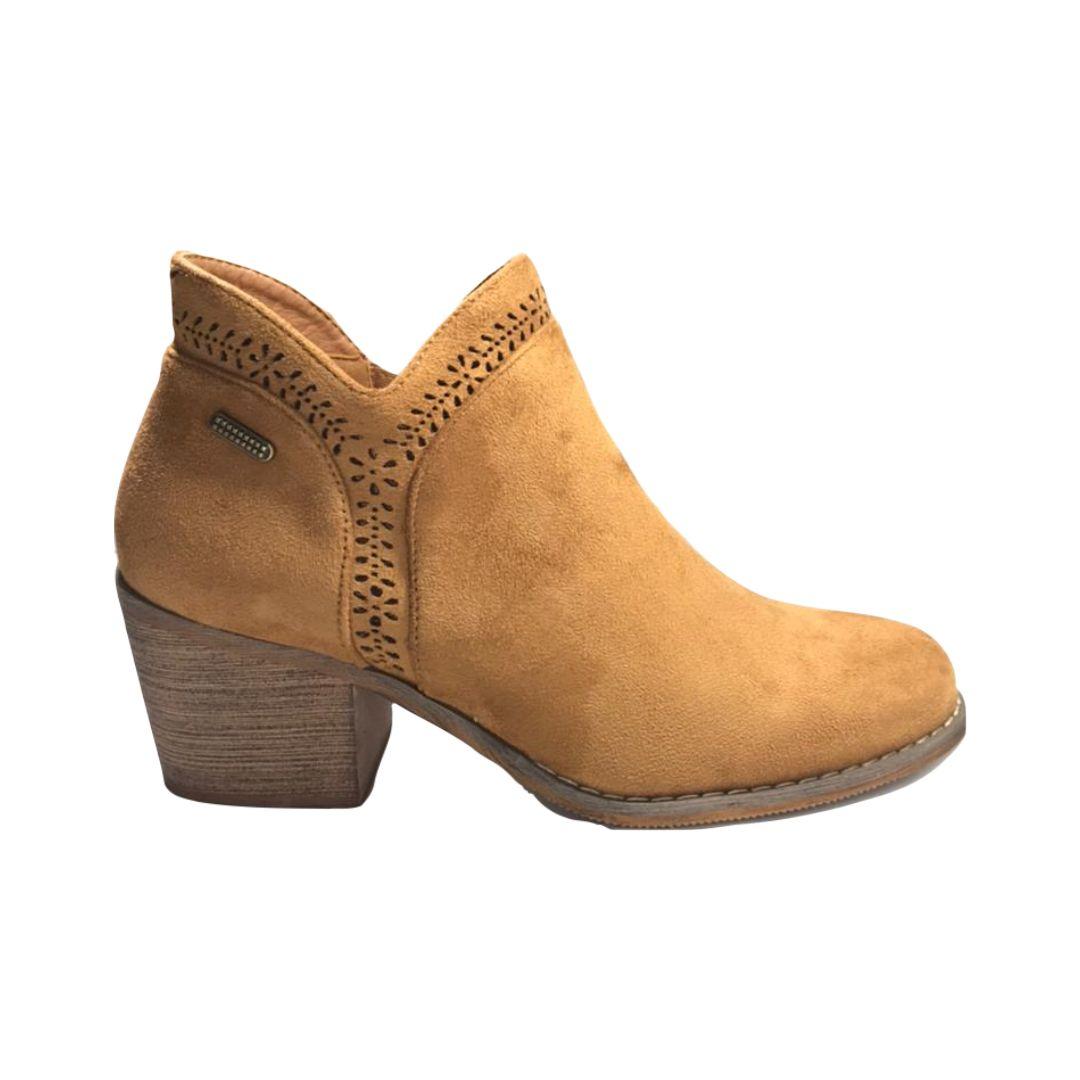 BOTÍN CAMPERO CELINA RIGIO CAMEL G2015-1