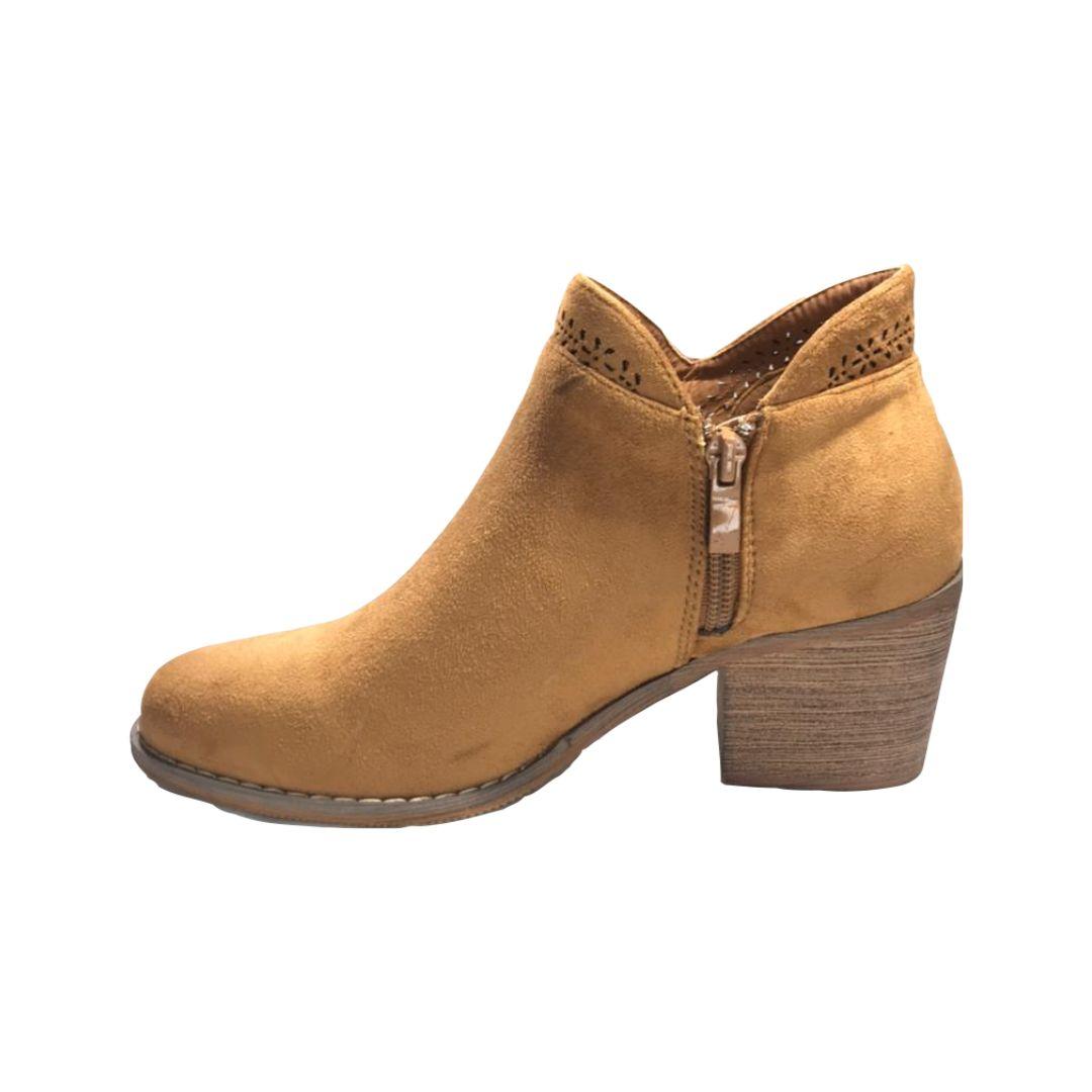BOTÍN CAMPERO CELINA RIGIO CAMEL G2015-2