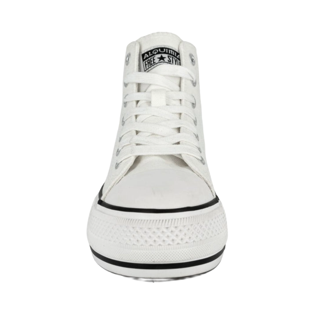 ZAPATILLAS URBANAS ALQUIMIA BLANCO MUJER 5835-2