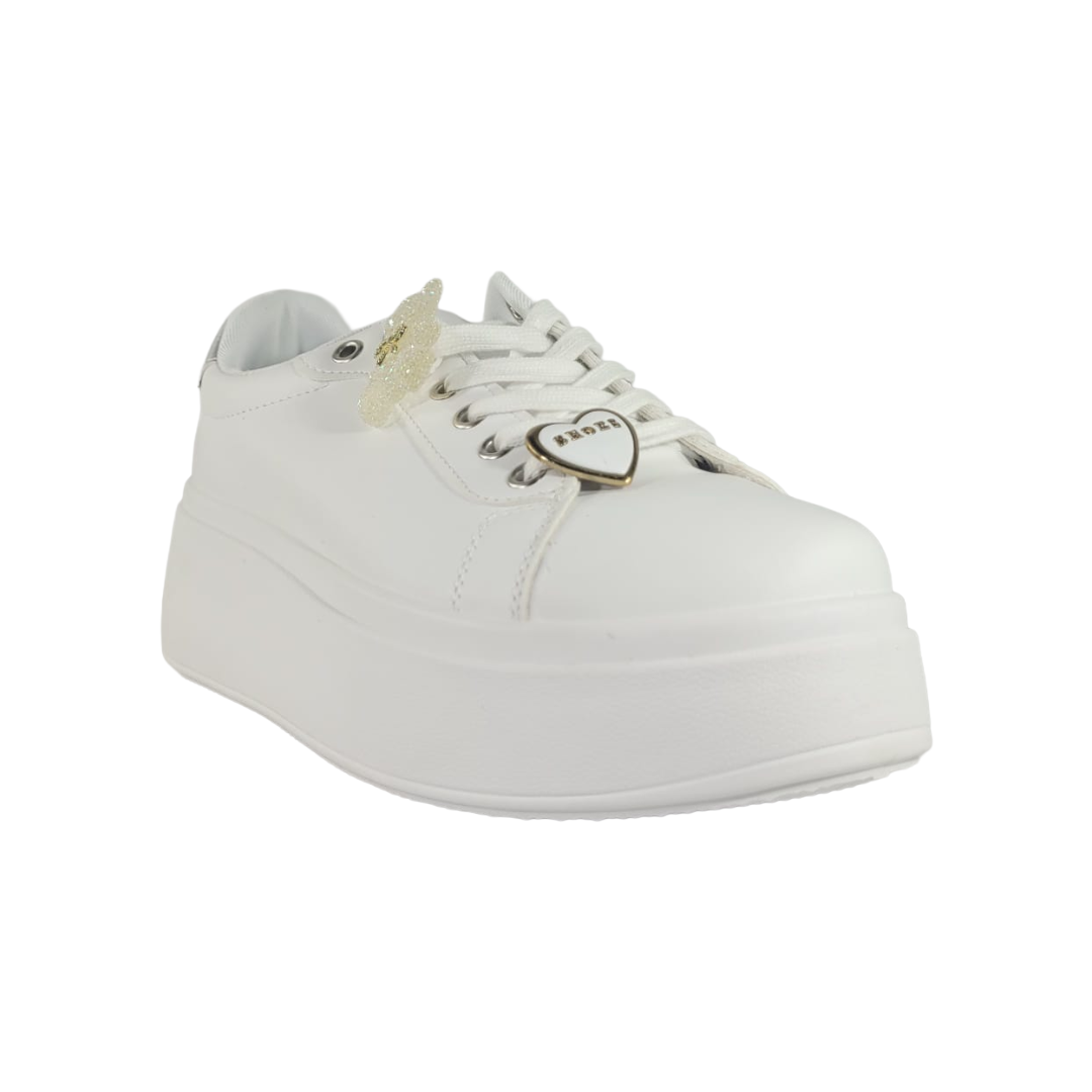 ZAPATILLAS URBANAS SONG YUN BLANCO MUJER S408B1030-L-1