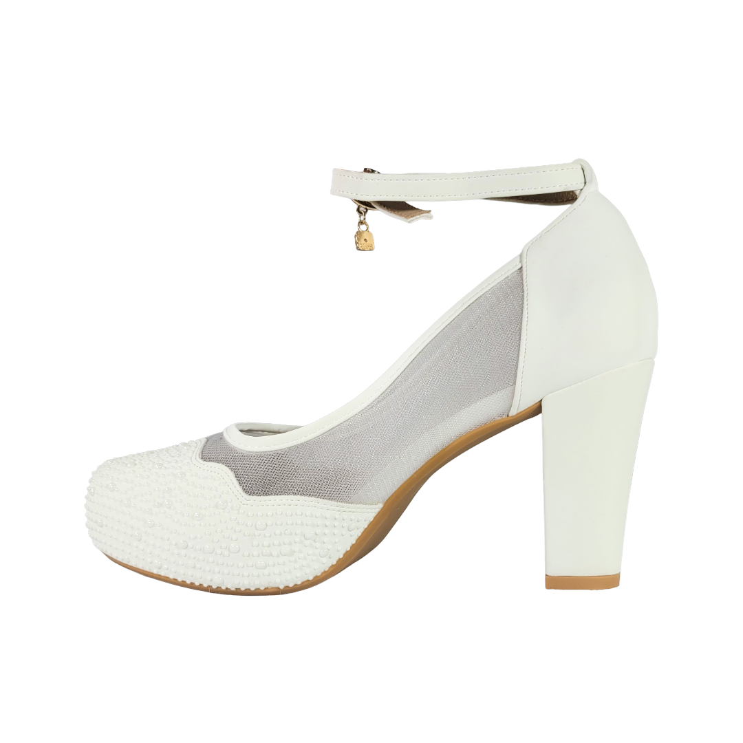 SANDALIAS DE FIESTA AGUXI BLANCO MUJER | 2104-3