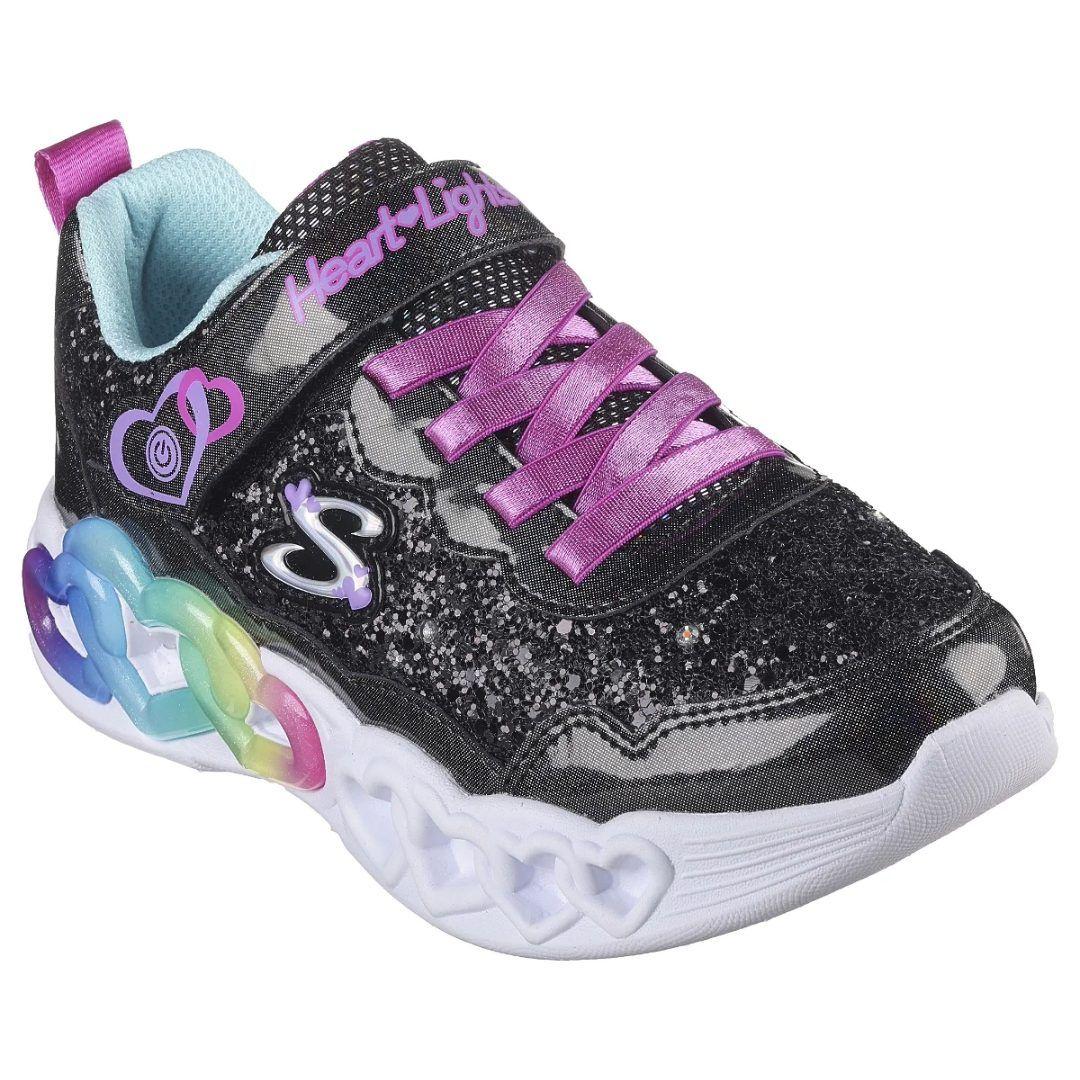 Zapatillas Skechers Infinite Heart Lights (Luces) Fress Love 303752L-BKTQ-0