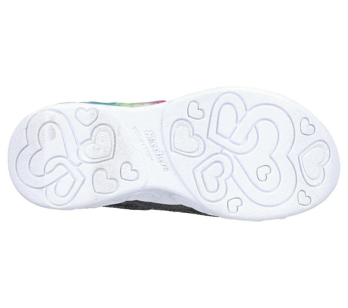 Zapatillas Skechers Infinite Heart Lights (Luces) Fress Love 303752L-BKTQ-3