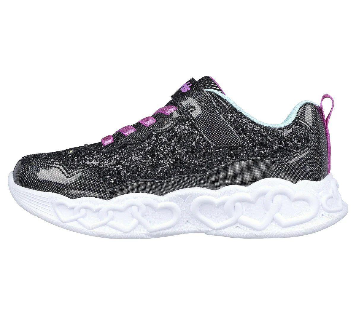 Zapatillas Skechers Infinite Heart Lights (Luces) Fress Love 303752L-BKTQ-4