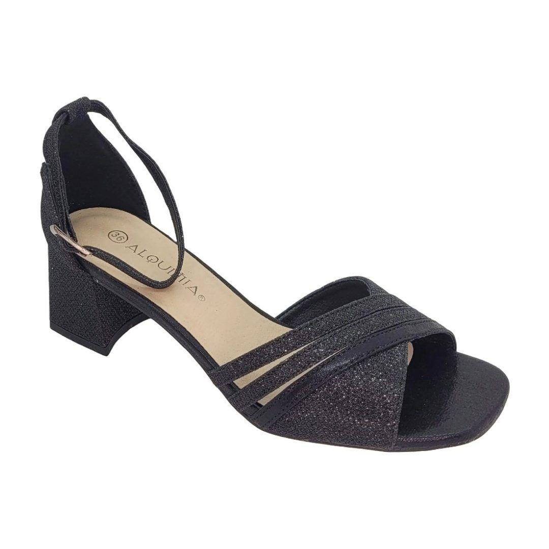 SANDALIAS ALQUIMIA DE FIESTA BLACK 3396-0
