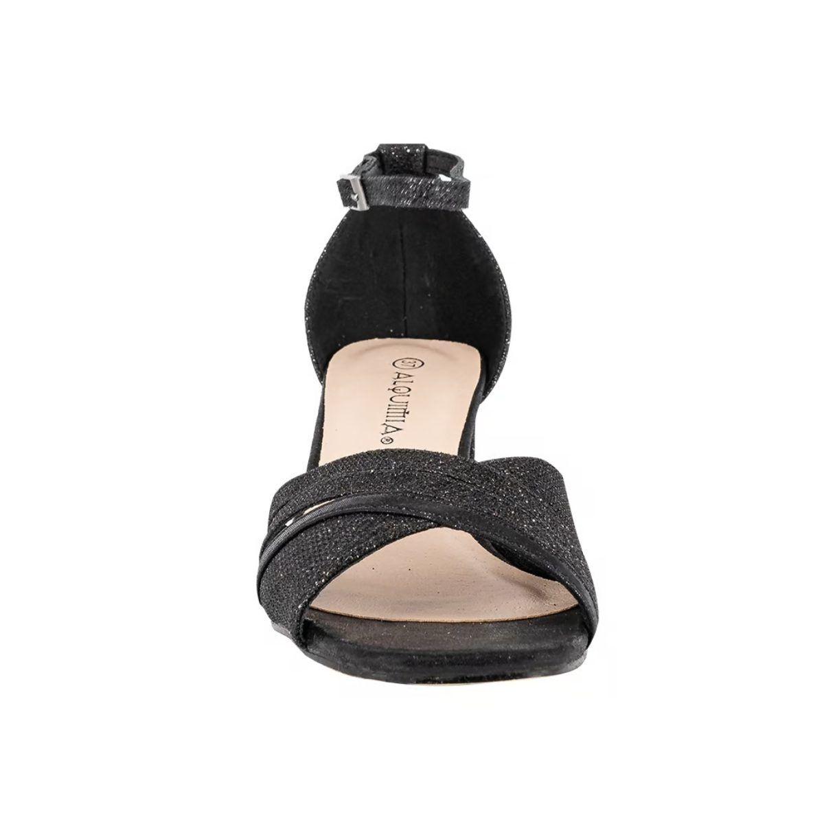 SANDALIAS ALQUIMIA DE FIESTA BLACK 3396-3