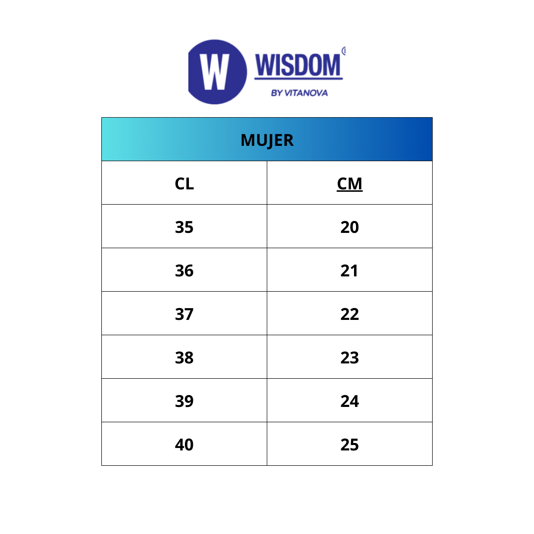 ALPARGATA WISDOM LINEAS AZULES MUJER | W-010-5