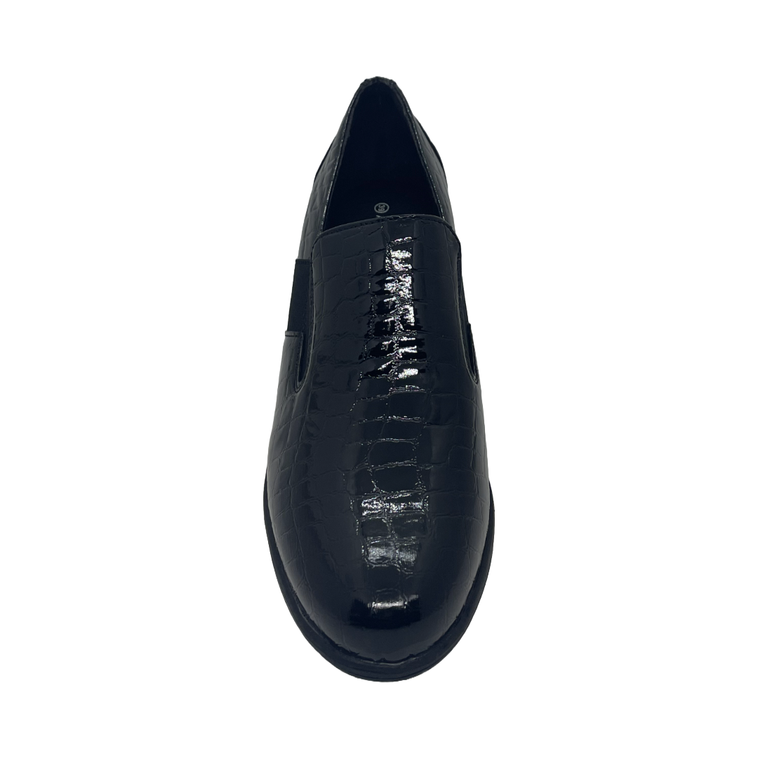 ZAPATOS ALQUIMIA NEGRO CHAROL | 3079-02-2