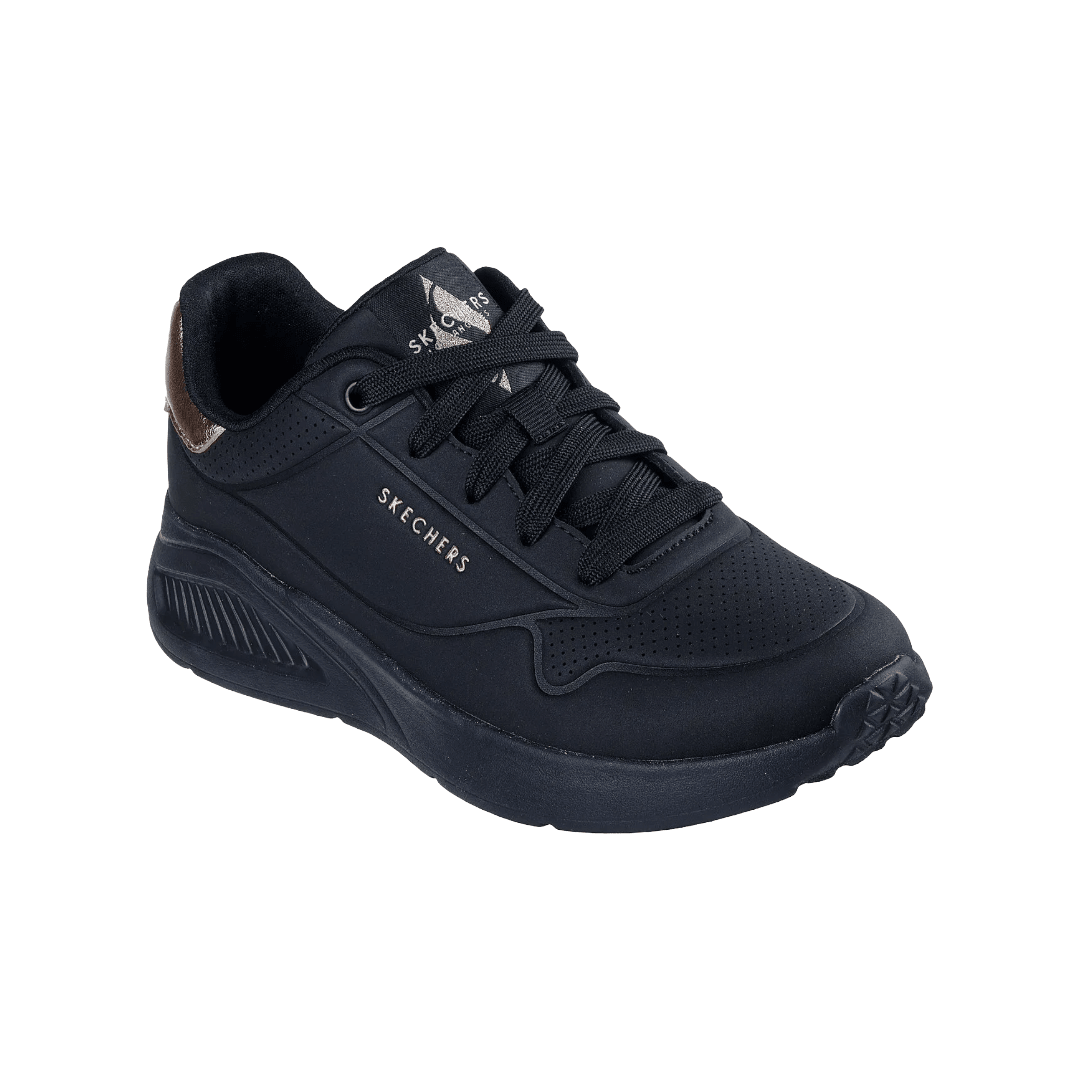ZAPATILLAS URBANAS SKECHERS UNO LITE SHIMMER ALONG MUJER | 177291-BBK-1