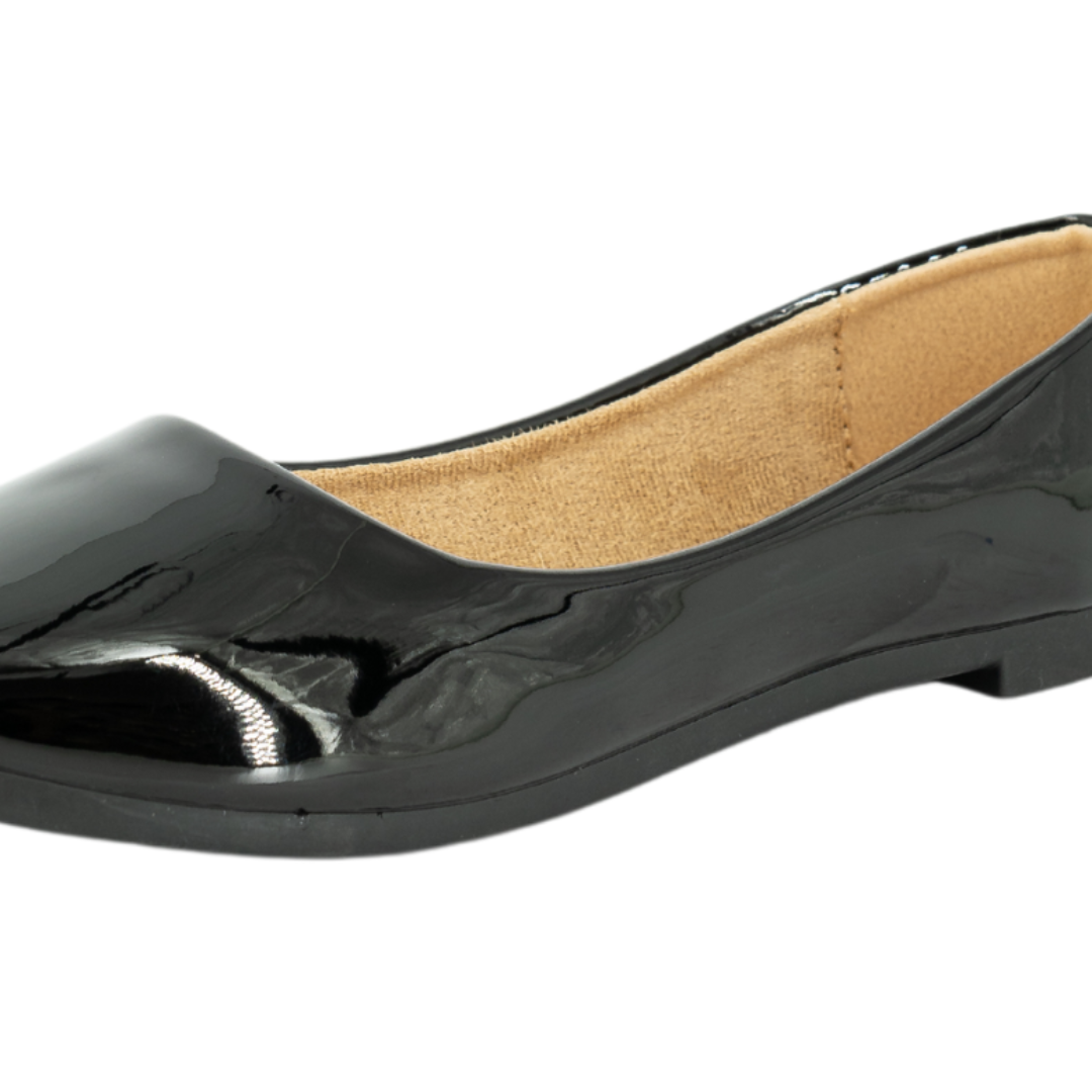 BALLERINAS ALQUIMIA NEGRO CHAROL MUJER 4003-3