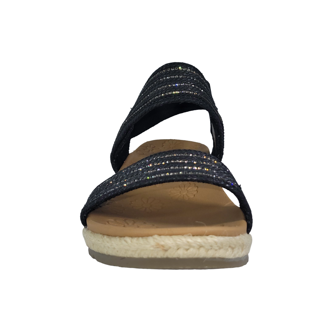 SANDALIAS SKECHERS BREEZIE MUJER | 119506-BLK-2