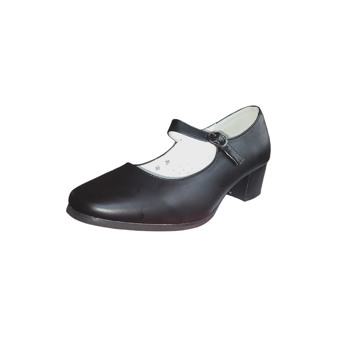 ZAPATOS DE CUECA THUNDER BLUE NEGRO MUJER A6-1