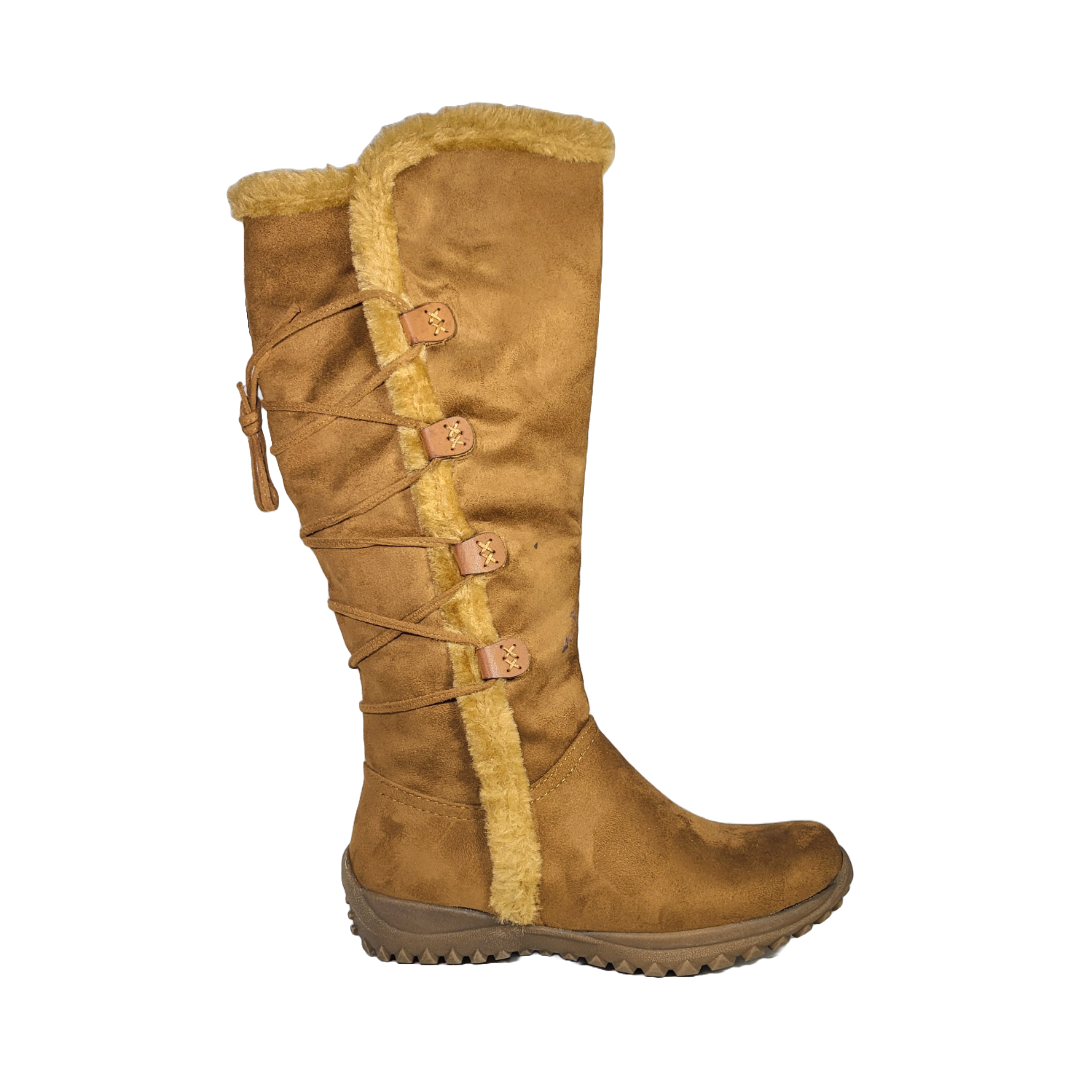 BOTAS CELINA RIGIO CASUALES MUJER CAMEL | NT1748-0