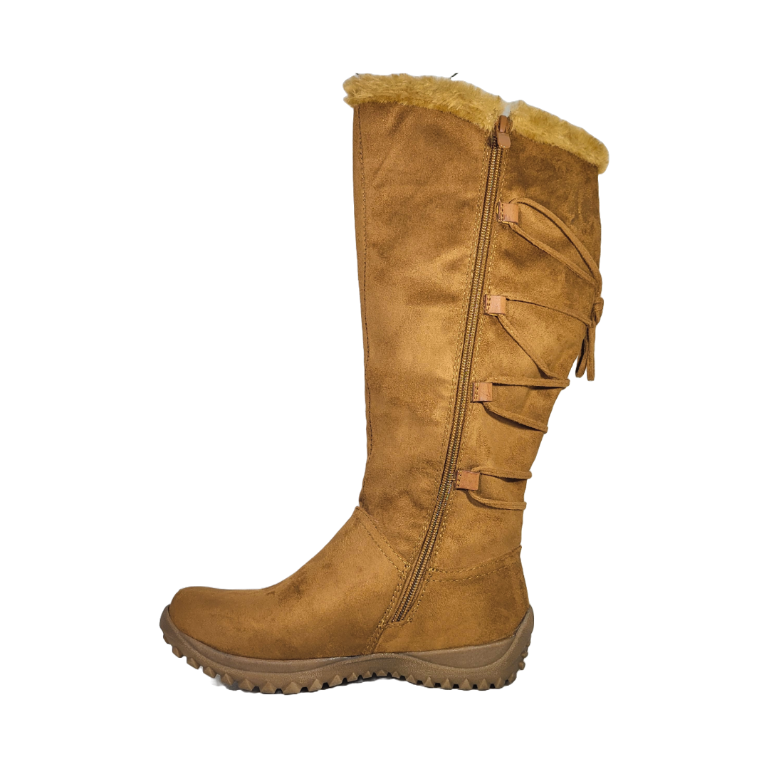 BOTAS CELINA RIGIO CASUALES MUJER CAMEL | NT1748-1