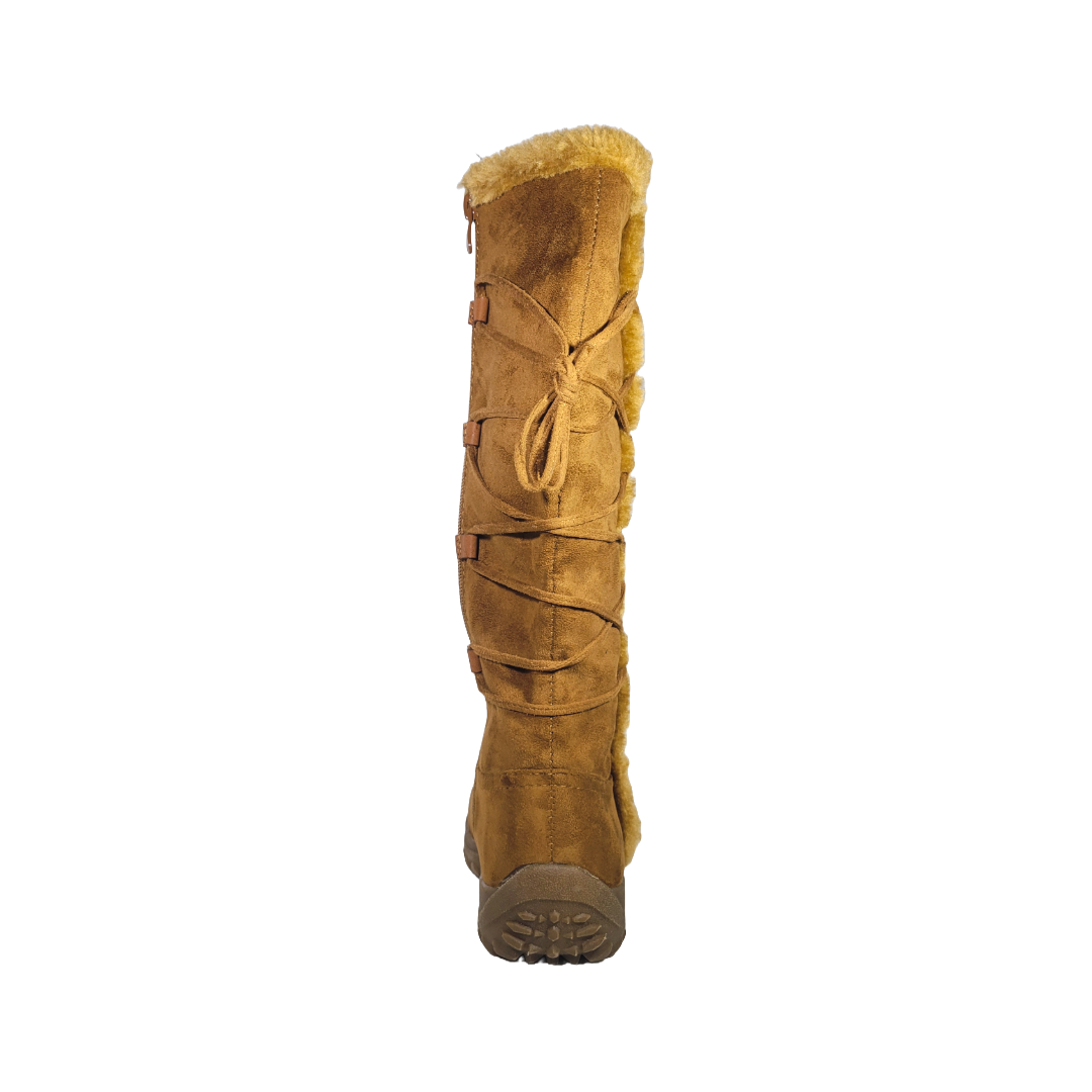BOTAS CELINA RIGIO CASUALES MUJER CAMEL | NT1748-3