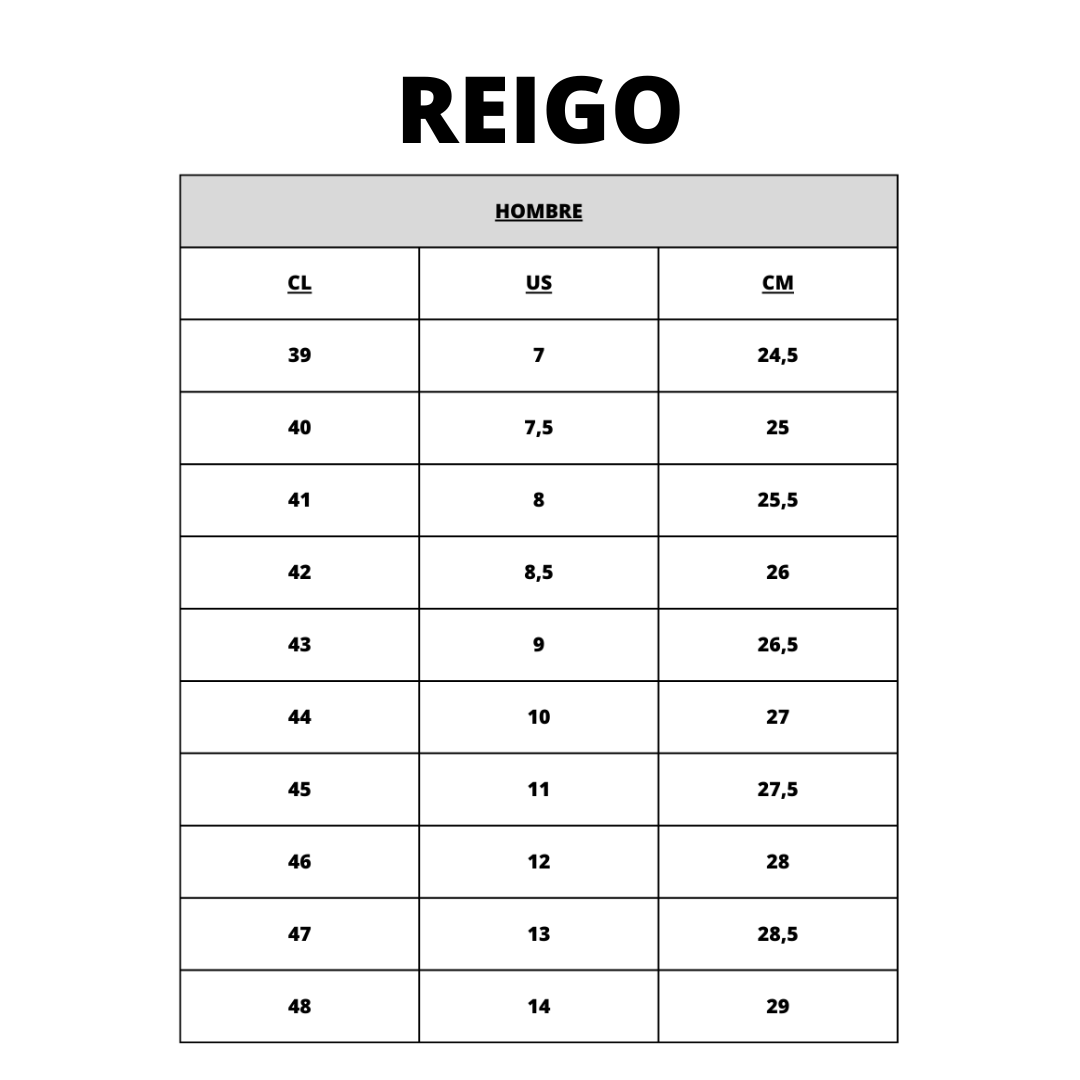 ZAPATILLAS REIGO HOMBRE CHL-1815A R1/A-3