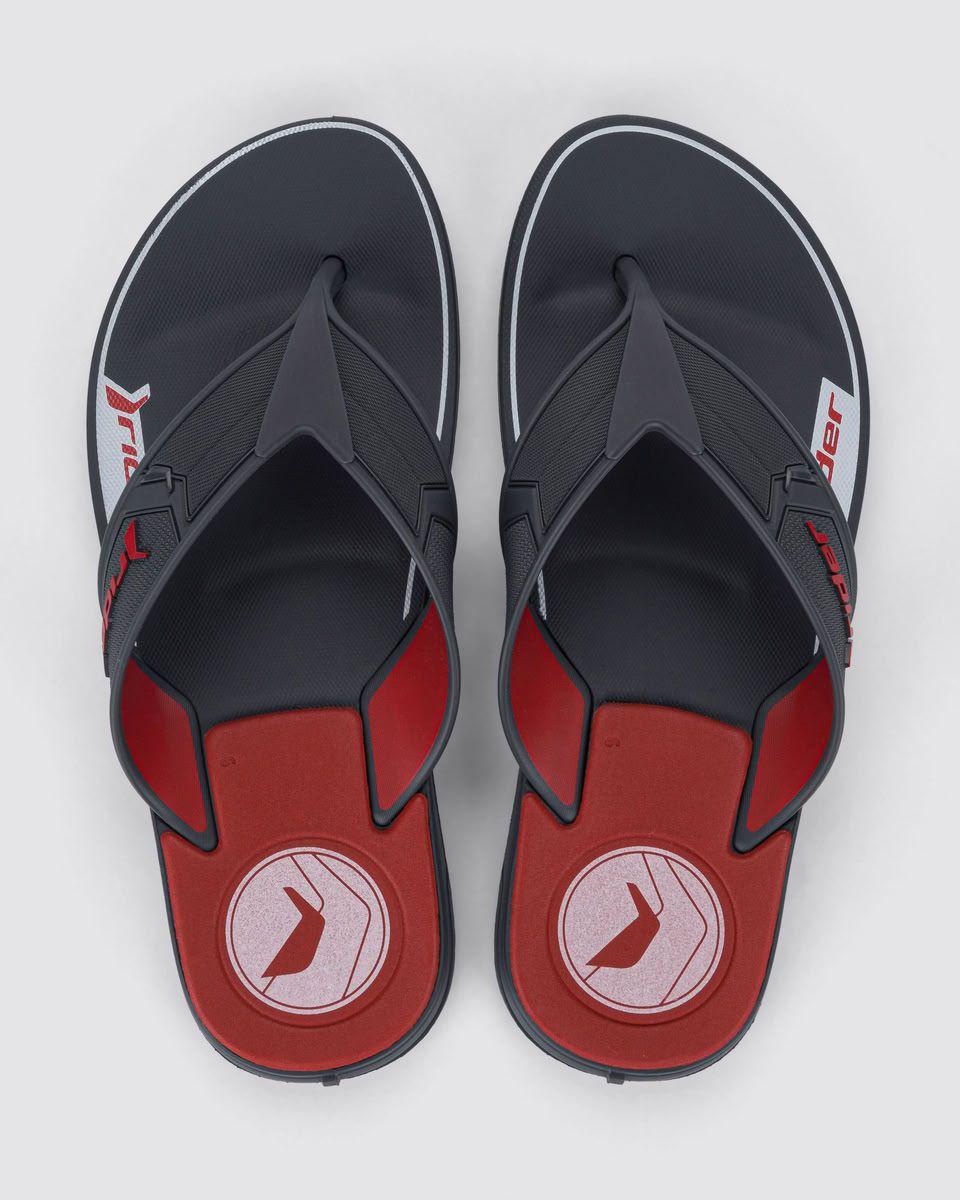 Sandalia Hombre Gris/Rojo Start 3 Rider-1