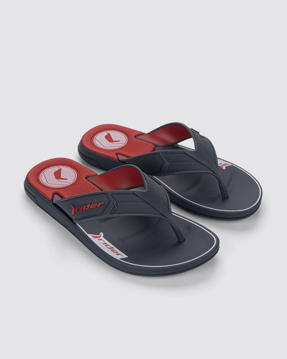 Sandalia Hombre Gris/Rojo Start 3 Rider-3