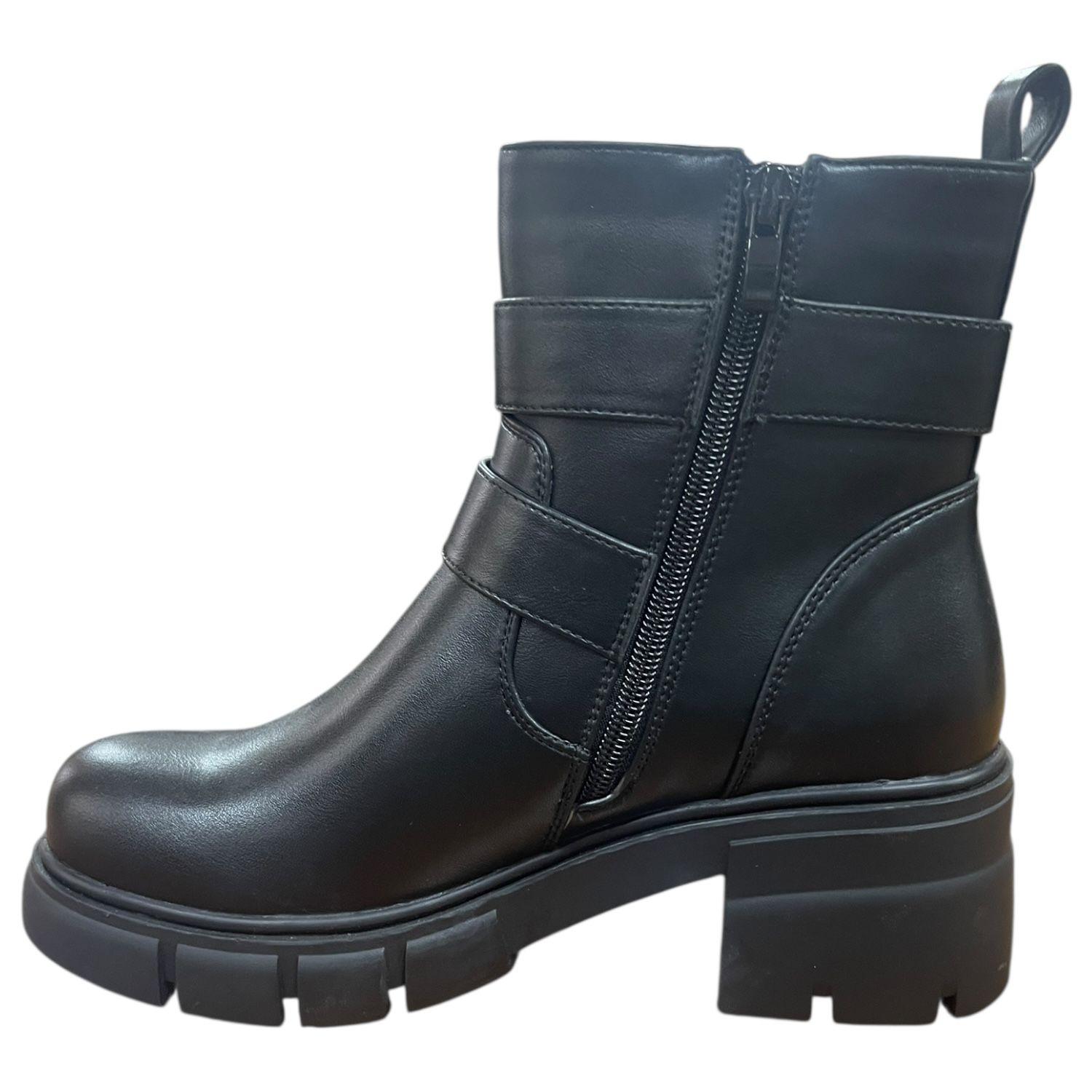 Botin Mujer Negro Dereck Detogni-1