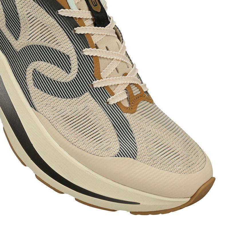 Zapatilla Running Mujer CORRE VENTO 3 Algodón/Negro-6
