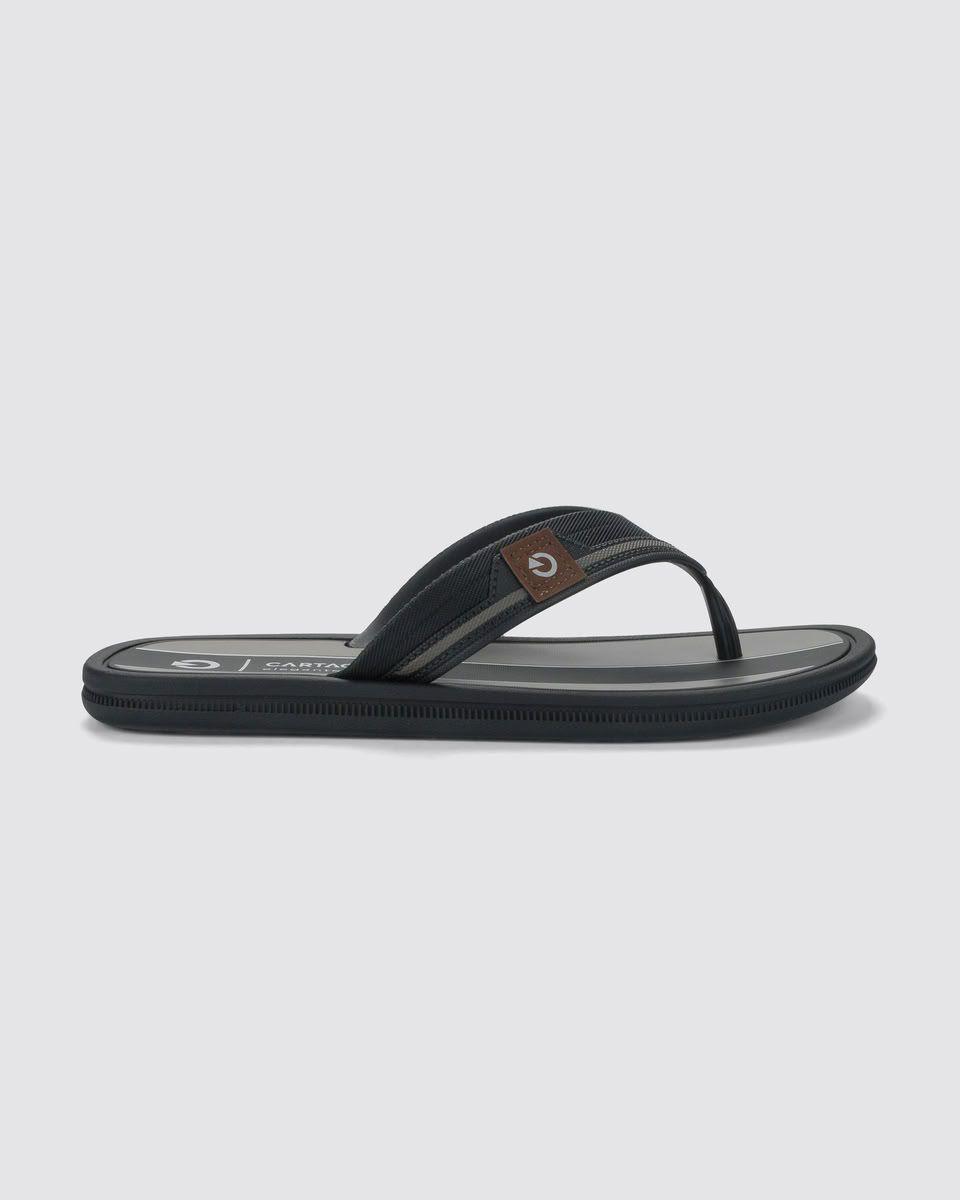 Sandalia Hombre Negro/Gris Maiorca Cartago-0