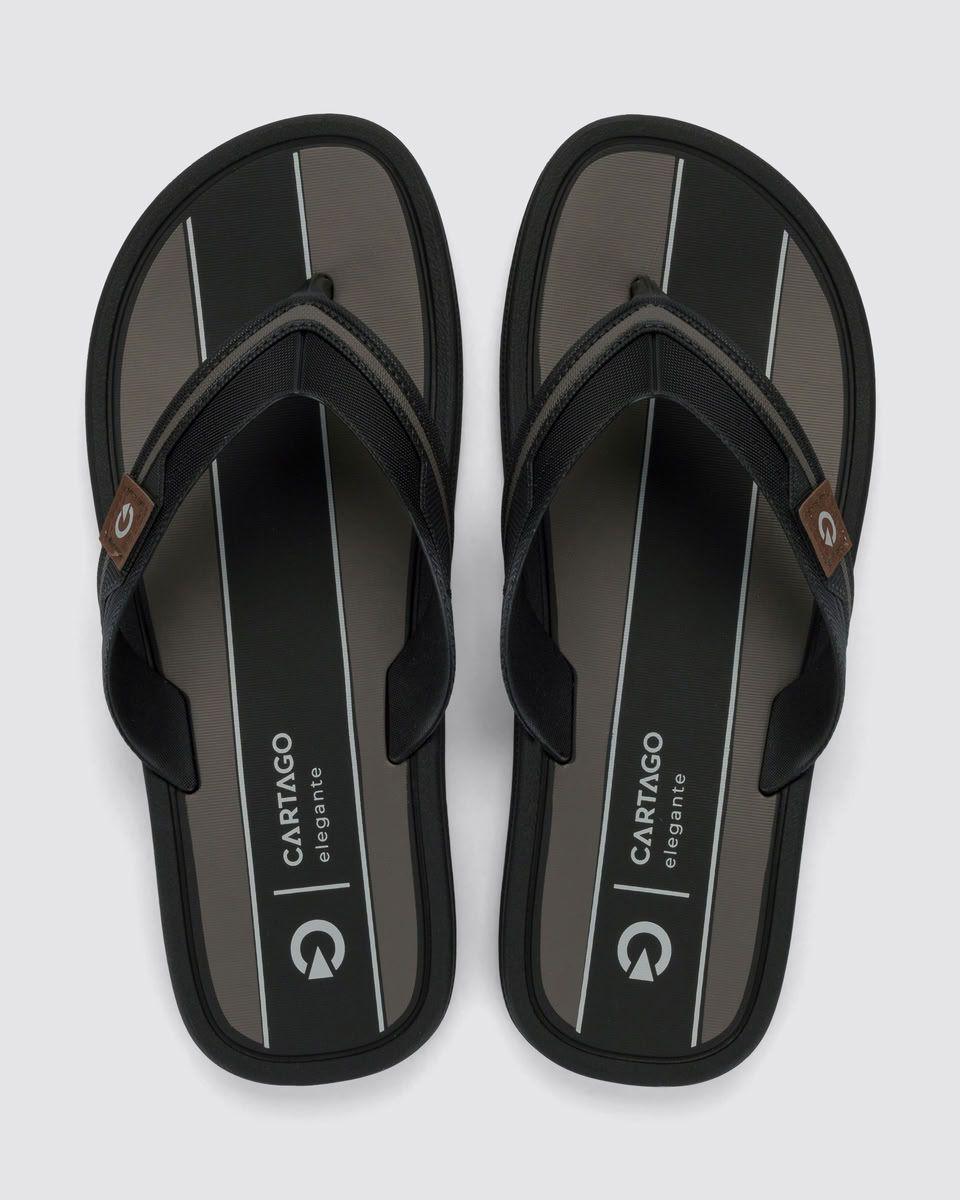 Sandalia Hombre Negro/Gris Maiorca Cartago-1