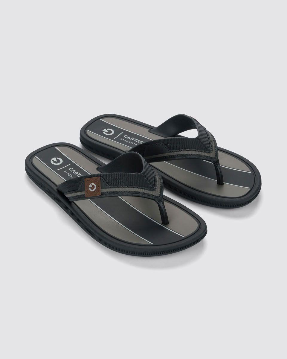 Sandalia Hombre Negro/Gris Maiorca Cartago-2