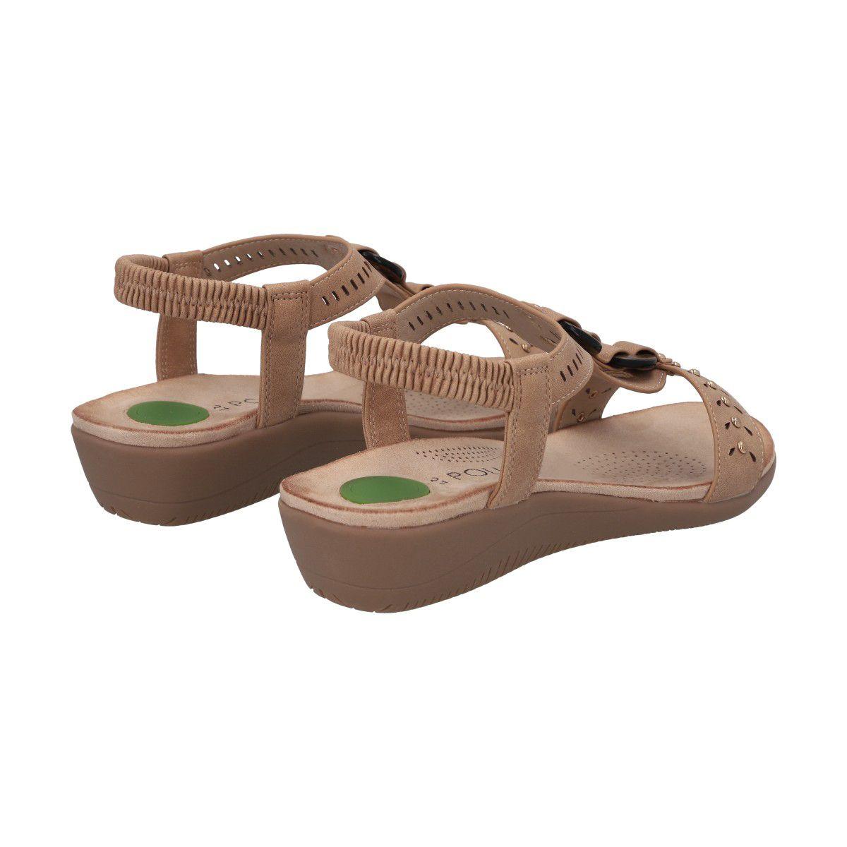 Sandalia Mujer Camel Camila Police-3