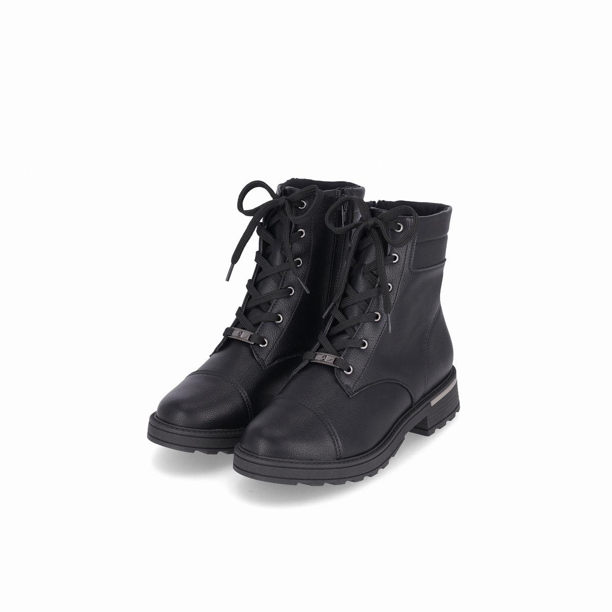 Botin Mujer Negro Gisa/Cordones Piccadilly-1