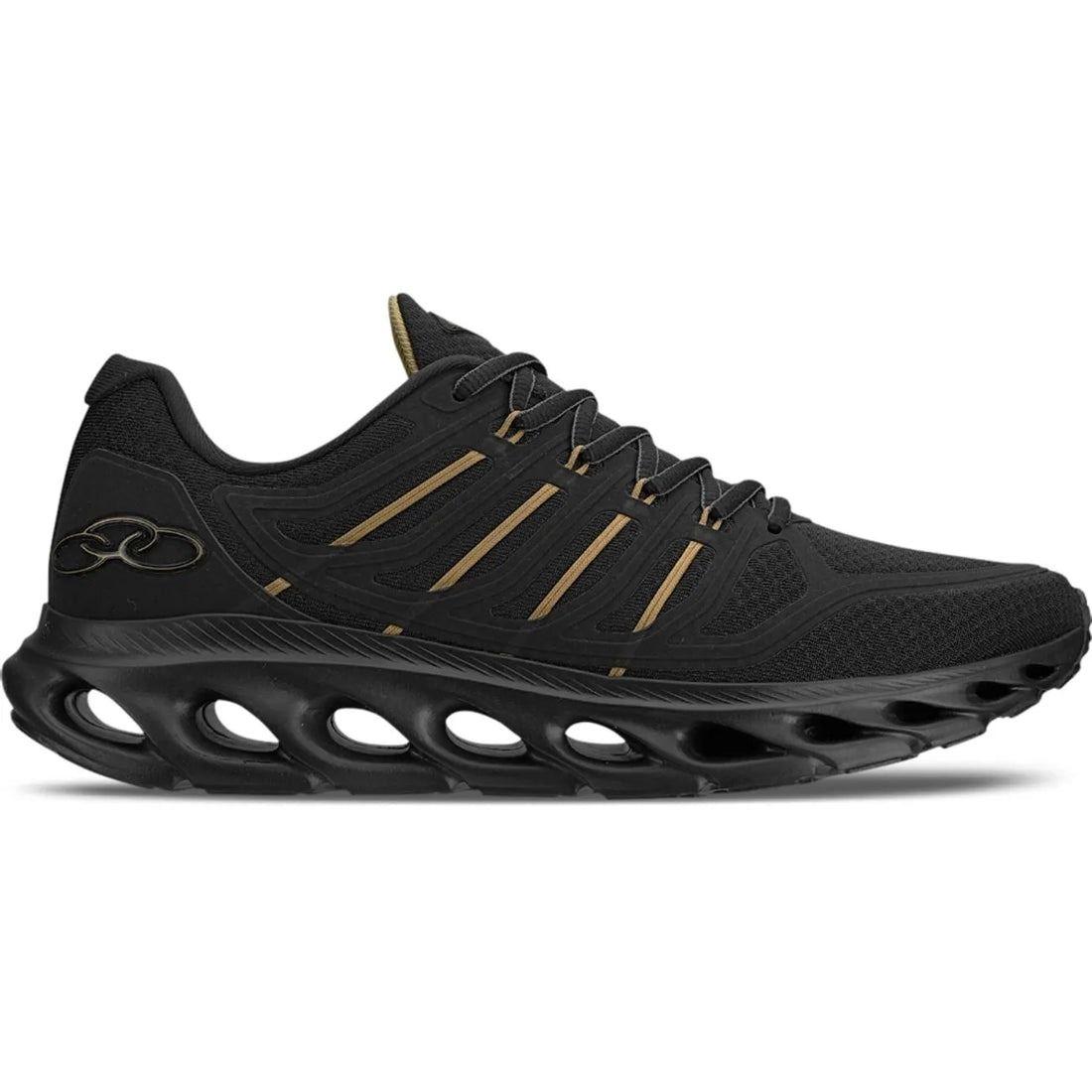 Zapatilla Hombre Cyber 4 Negro/Dorado-0