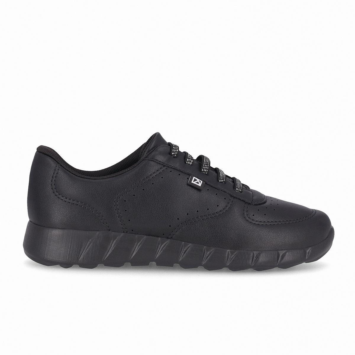 Zapatilla Mujer Negro/Crema Fabi 620 Piccadilly-0