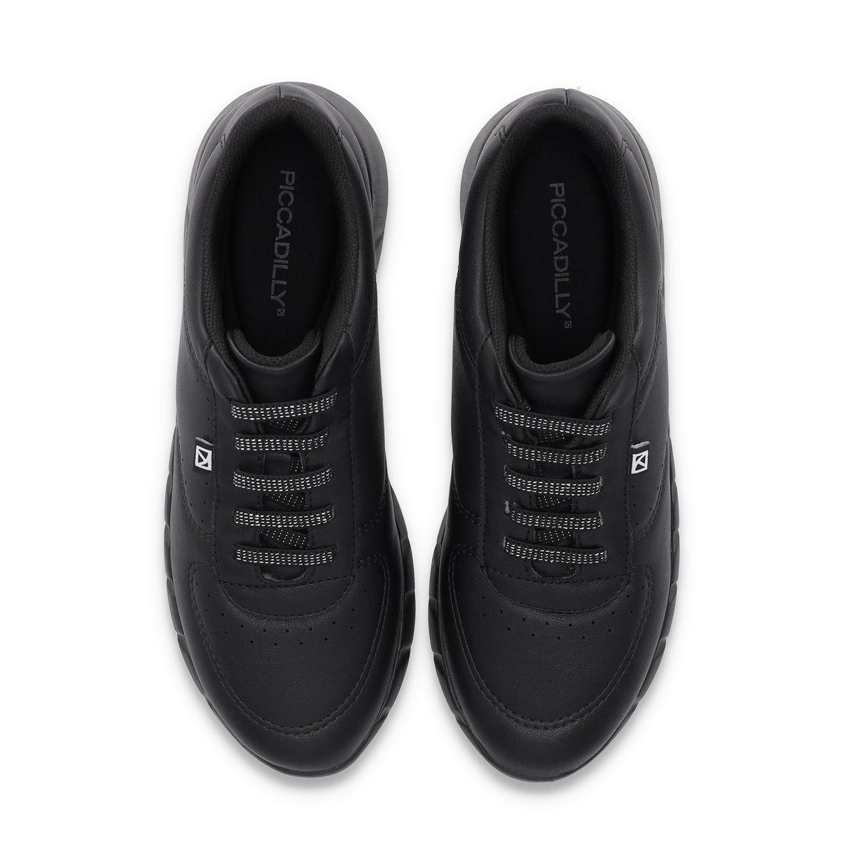Zapatilla Mujer Negro/Crema Fabi 620 Piccadilly-1