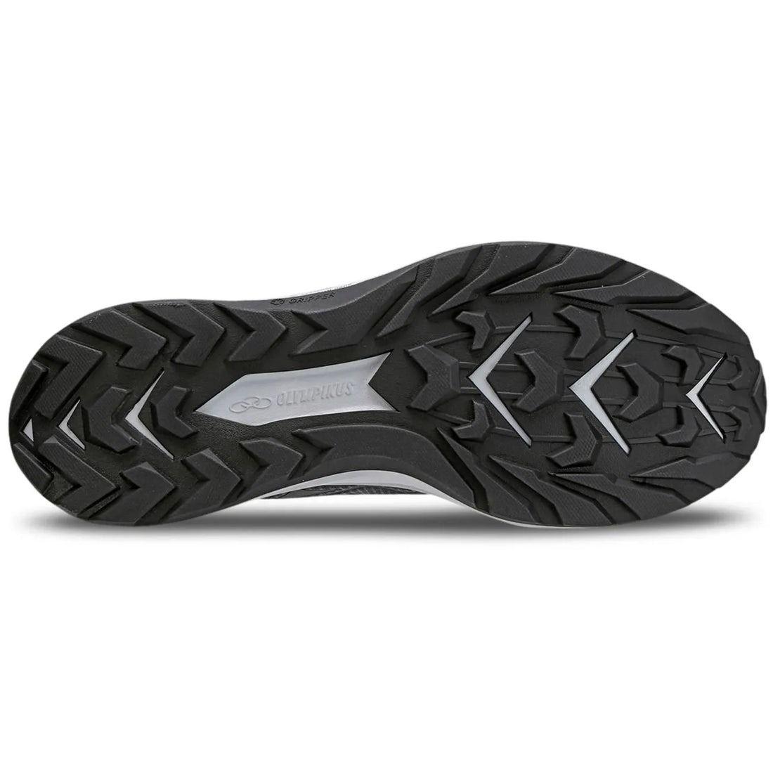Zapatilla Trail Running Hombre Neblina Gris-4