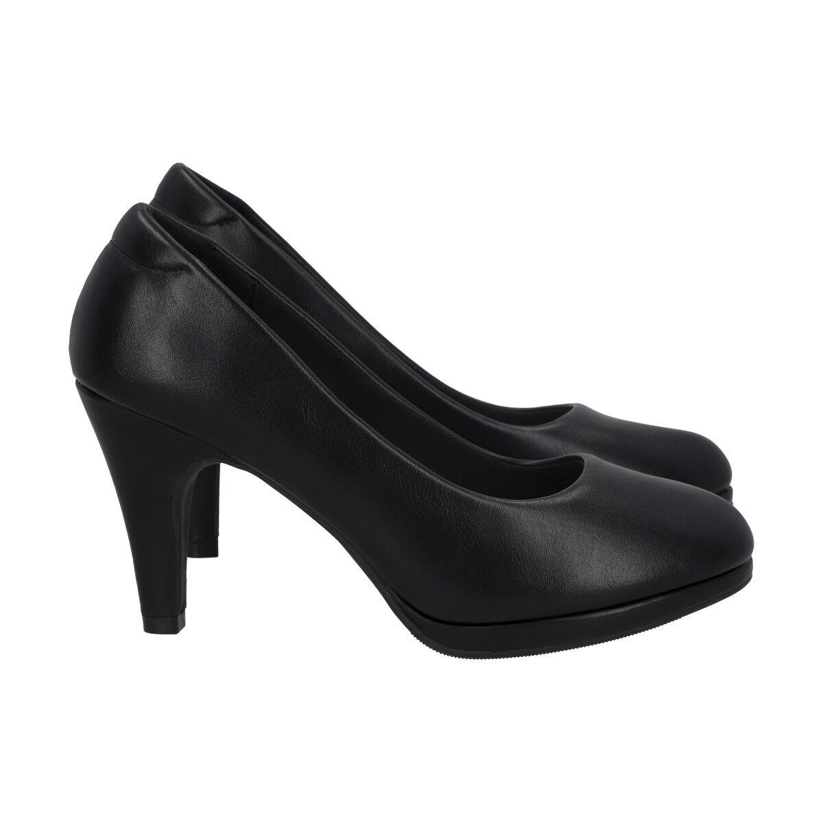 Zapato Mujer Negro Silvia Police-2