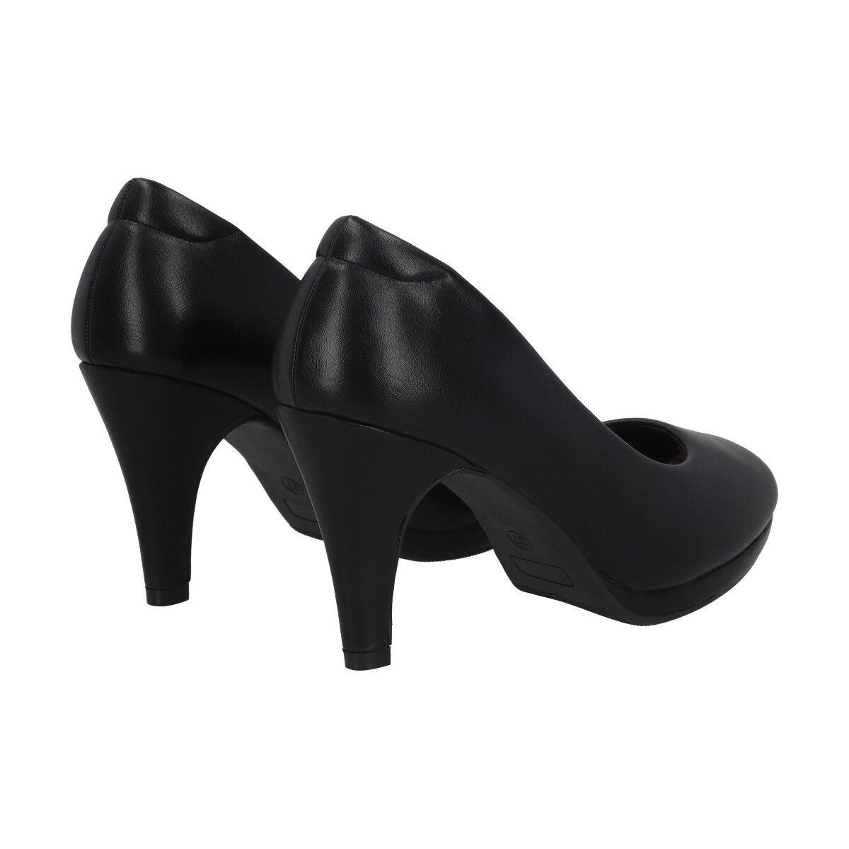 Zapato Mujer Negro Silvia Police-3