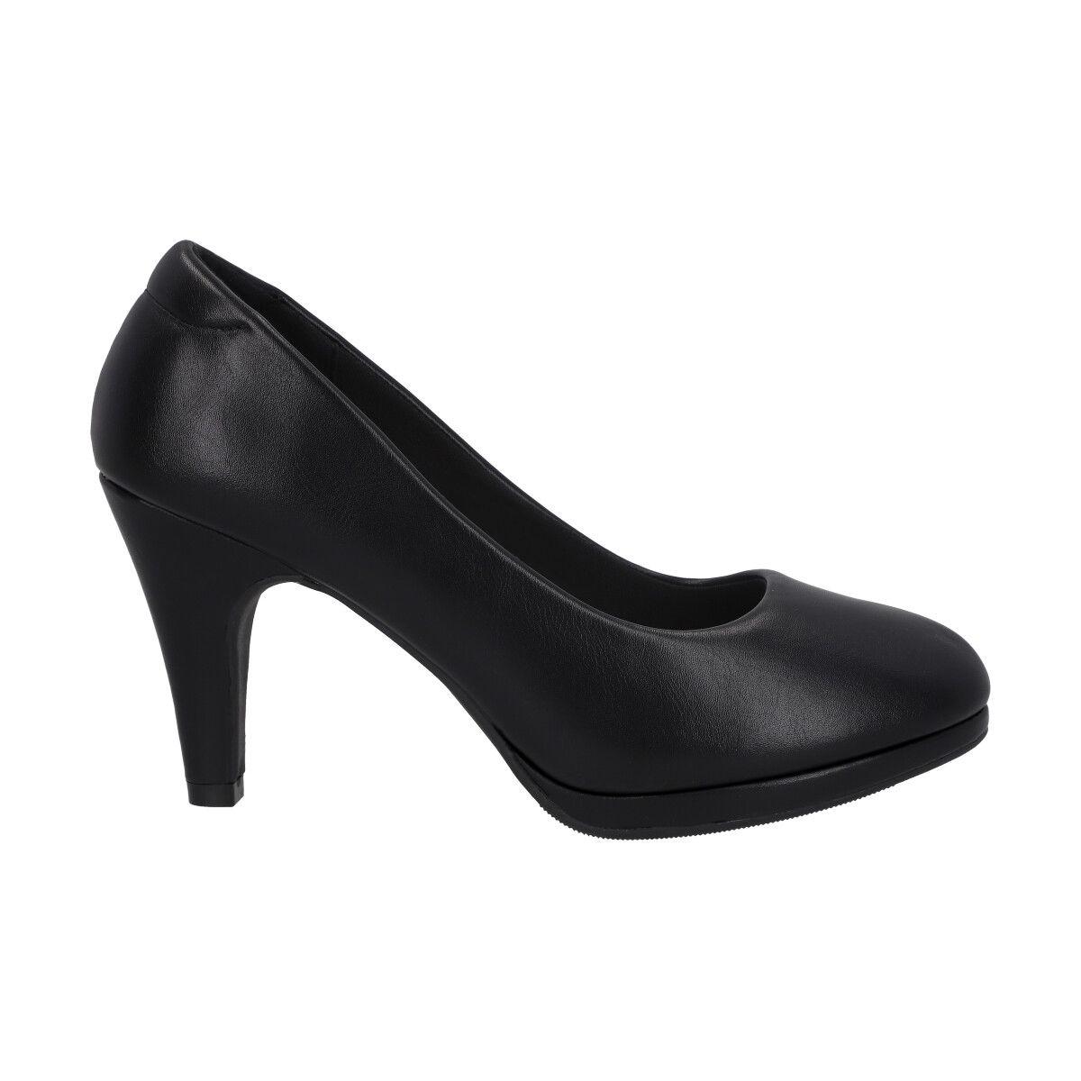 Zapato Mujer Negro Silvia Police-0
